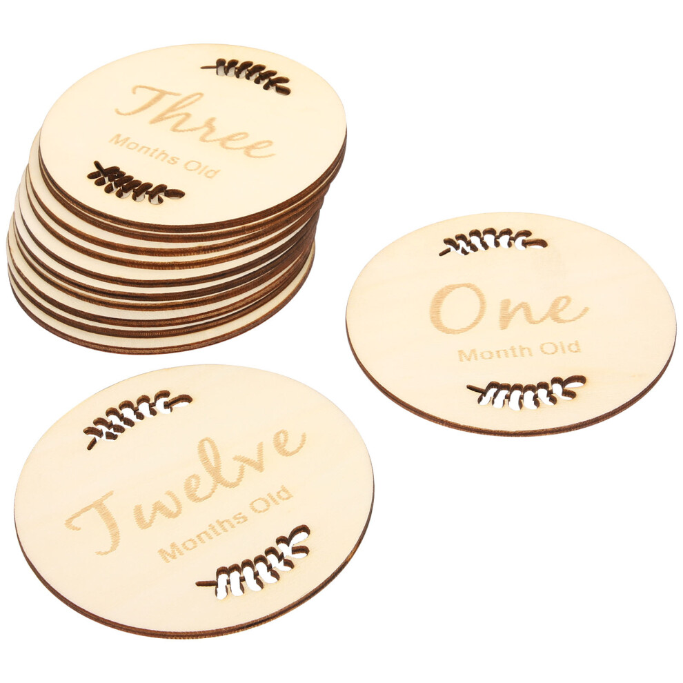 4 Sets Baby Milestone Cards Newborn Photo Props Ohphcall