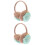 2 Pcs Plush Ear Muffs Warm Winter Accessory 5
