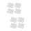 8 Pcs Fish Tank Cover Holder Acrylic Support Bracket 7