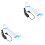 2 Pcs LED Aquarium Frame Lamp Fish Tank Bracket Plant Light 3
