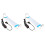 2 Pcs LED Aquarium Frame Lamp Fish Tank Bracket Plant Light 2
