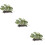 3pcs Aquarium Landscape Ornament Simulation Plant 11
