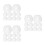 150 Pcs Disposable Rabbit Cage Liners Bunny Pads Litter Pan 5