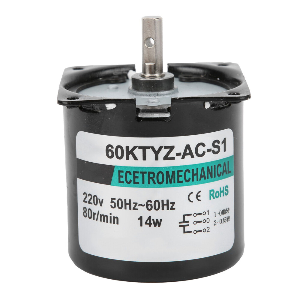 AC Synchronous Motor 14W Permanent Magnet Low
