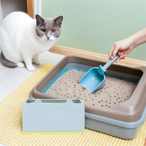 3pcs Cat Litter Scoop Holder Plastic Organizer 2