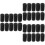 30 Pcs Pre Filter Sponges Aquarium Replacement 6