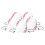 20 Pcs Baseball Basketball Drawstring Sports Bag 11