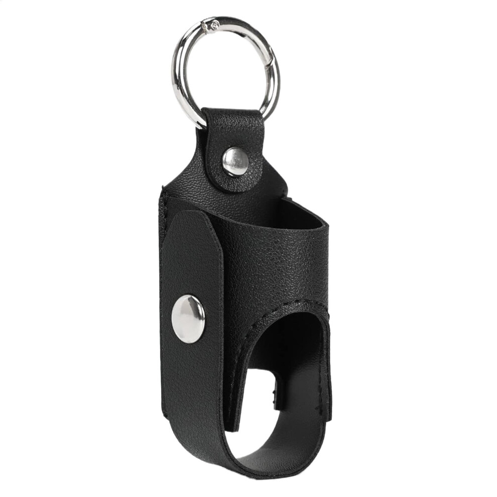Black Inhaler Holder, Outdoor Leather Inhaler Case For School And Travel, Portable Carrying Case For Camping And Business Trips