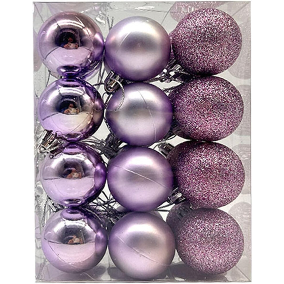 (E) Christmas Decorations Promotion 3cm Christmas Tree L Bauble Hanging Home Party Ornament Decor Christmas Ornaments Xmas Gifts for Family Friends Ha