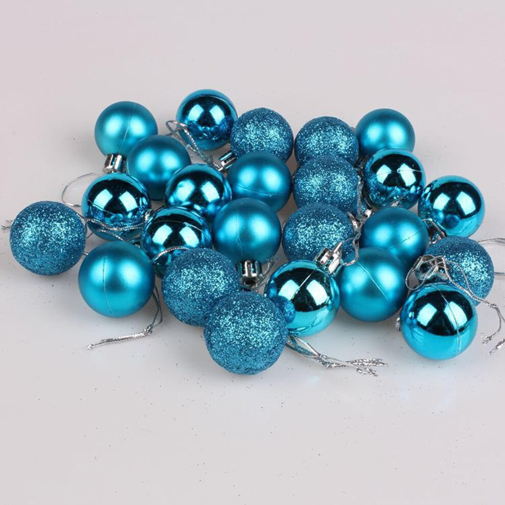 (L) Christmas Decorations Promotion 3cm Christmas Tree L Bauble Hanging Home Party Ornament Decor Christmas Ornaments Xmas Gifts for Family Friends Ha