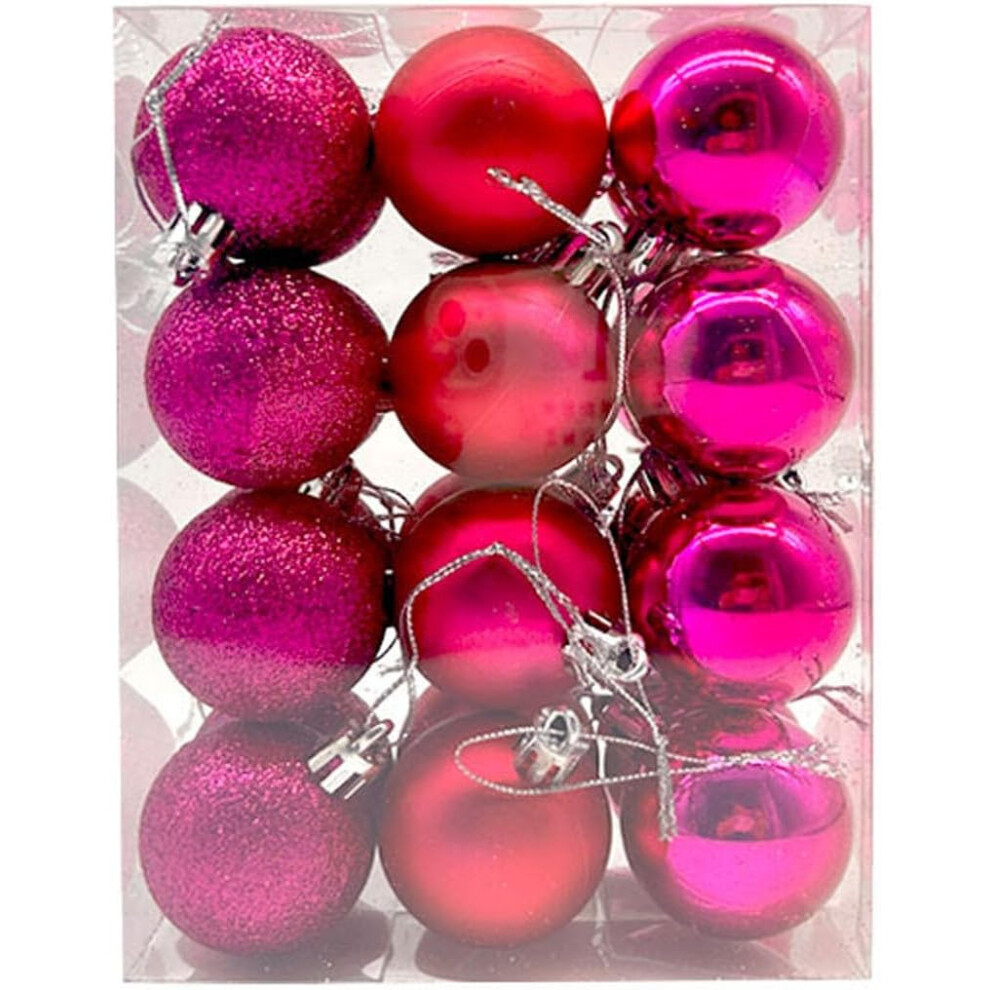 (F) Christmas Decorations Promotion 3cm Christmas Tree L Bauble Hanging Home Party Ornament Decor Christmas Ornaments Xmas Gifts for Family Friends Ha