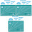 3 Sets Mini Doll School Supplies Ruler Mat Learning Prop 3