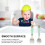 1 Set Stainless Steel Baby Spoon Fork Tableware Set 10