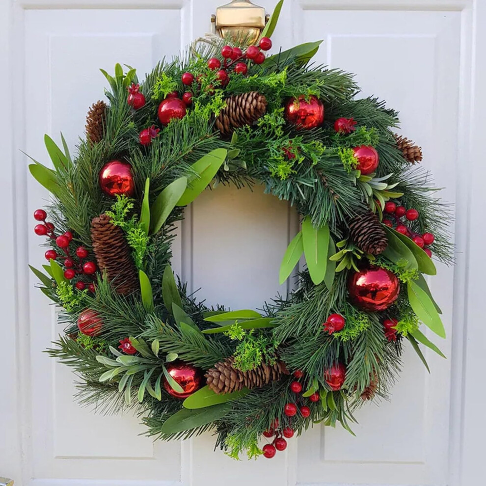 Christmas Decorations Xmas Tree Ornaments Christmas Wreaths Outdoor Christmas Wreaths For Front Doors Christmas Wreaths For Festive Christmas Party De