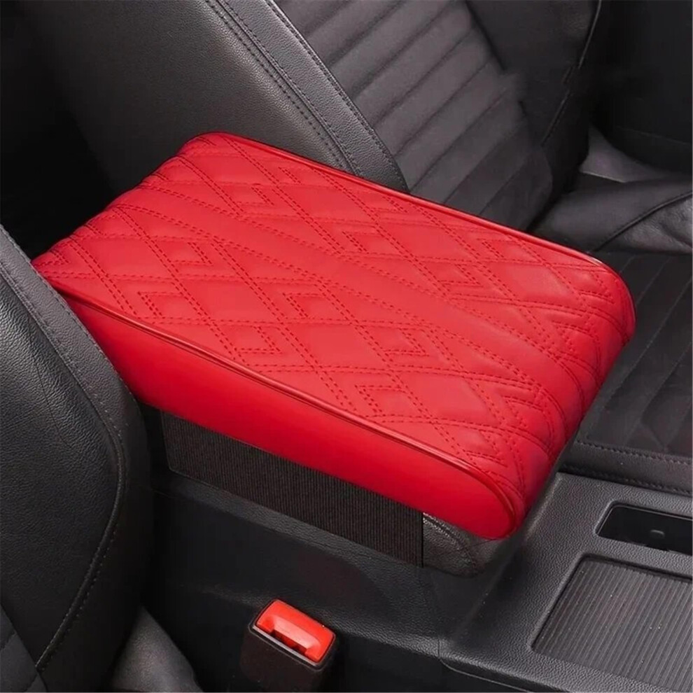 Armrest Storage Box For Cars, Elbow Cushion With Four Seasons Compatibility, Universal Fit Car Armrest Protector Red 9016109683427