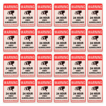 Warning Signs Stickers