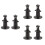 6 Pcs Adjustable Security Camera Wall Mount for CCTV 6