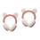2pcs Bear Earmuff Winter Warm Furry Ear Warmer 4