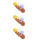 12 Pcs DIY Wool Felt Ice Cream Cone Garland Making Kit 8