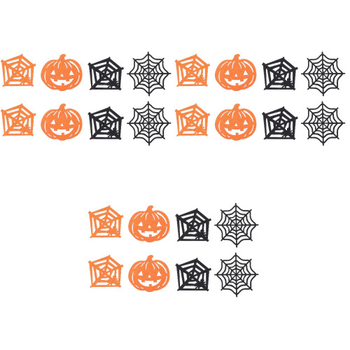 24 Pcs Halloween Felt Coasters Party Decorations 2