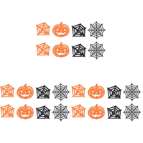 24 Pcs Halloween Felt Coasters Party Decorations 1
