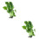 2pcs Artificial Underwater Plant Aquarium Ornament 6