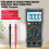 KM-DM01A 6 000 chiffres auto-range multimètre numérique 7
