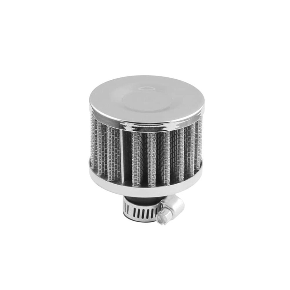 Air Filter Cleaner For Car And Motorcycle 12Mm Universal Cold Air Intake Crank Case Turbo Vent Breather Filter (Color: 2) 6038364165930