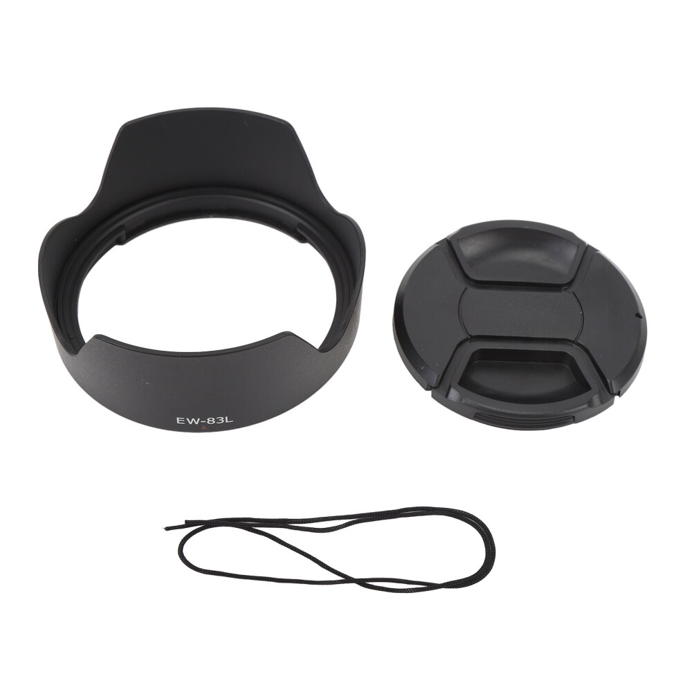 Ew 83L Camera Lens Hood Abs Lens Hood Shade With Light 8320539924403