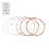 6 Pieces Steel Core Folk Guitar 6 String Replacement Sets 3