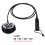 Surfing Leash Foot Rope Paddle Board Leash Thick-Black 12ft 5