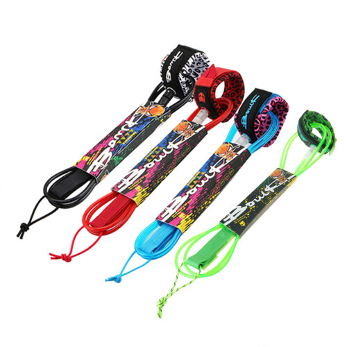 Surfing Leash Foot Rope Paddle Board Leash Thick-Black 12ft 1