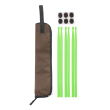 3 Pair 5A Maple/Nylon Drumsticks with Bag&Mute-nylon stick set