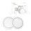 Double Layer Bass Drum Patches Replacement Drum Skin-12 inches 4