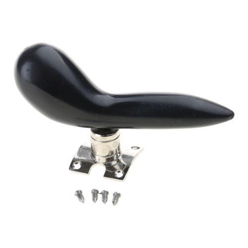 Bassoon Thumb Rest Practice Finger Rest with Fixing-Black