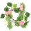 3pcs Artificial Candle Ring Wreath for Home Decor 1