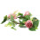 3pcs Artificial Candle Ring Wreath for Home Decor 2