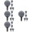 20 Pcs Aquarium Air Stone Fish Tank 9