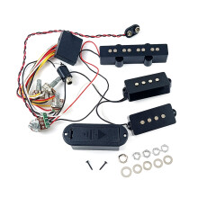 Electric Guitar and Bass Tone Control Amplification Circuit with