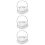 3pcs Heart-Shaped Wedding Ring Pillow with Handle 9