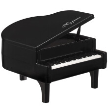 3pcs Mini Piano Model Desktop Decor Practical Photo Prop