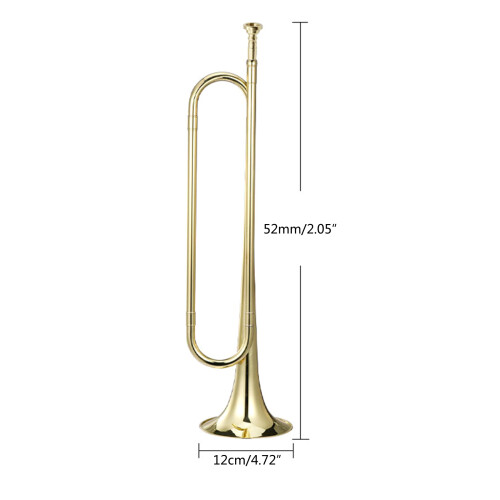 Students Trumpet Lightweight Bugle Trumpet Durable Practical 2