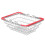 4pcs Mini Shopping Basket Metal Wire Storage Holder 11