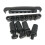 Tune O-Matic Tailpiece Bridge with Studs Mounting Parts-Black 1