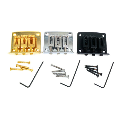 Guitar Bridge Replacement Fixed Bridge Saddle Guitar for-Gold 2