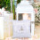 2pcs 20*20cm Wedding Ring Pillow Pearl Flower Decor 5