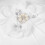 2pcs 20*20cm Wedding Ring Pillow Pearl Flower Decor 6