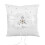 2pcs 20*20cm Wedding Ring Pillow Pearl Flower Decor 1