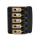 1pc Guitar Copper Saddle Bridge 81mm for 5 Strings Electric 7