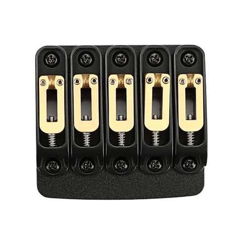 1pc Guitar Copper Saddle Bridge 81mm for 5 Strings Electric